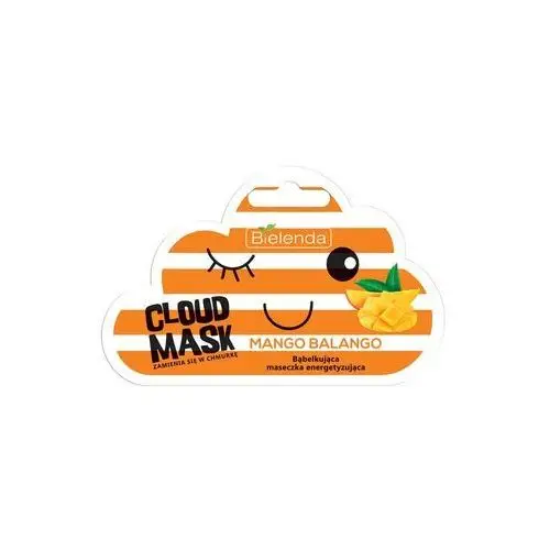 Maska do twarzy bąbelkująca mango balango cloud mask Bielenda