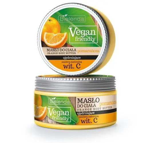 Masło do ciała pomarańcza Vegan Friendly 250ml Bielenda
