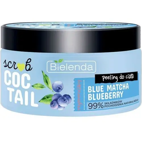 Peeling do ciała Blue Matcha + Blueberry 350 g Bielenda Coctail,84