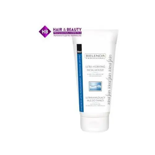 Bielenda professional Bielenda aqua-porin ultra effect ultranawilżający mus do twarzy 150g 2