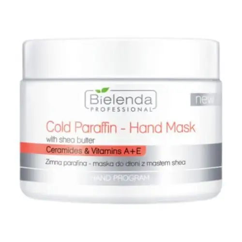 Cold paraffin hand mask with shea butter zimna parafina - maska do dłoni z masłem shea Bielenda professional
