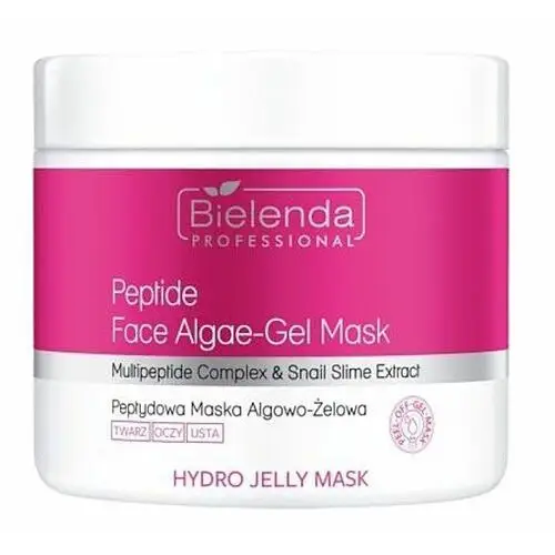 Peptide face algae-gel mask peptydowa maska algowo-żelowa Bielenda professional