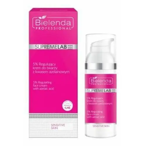 Supremelab sensitive skin 5% regulating face cream with azelaic acid 5% regulujący krem do twarzy z kwasem azelainowym (137527) Bielenda professional