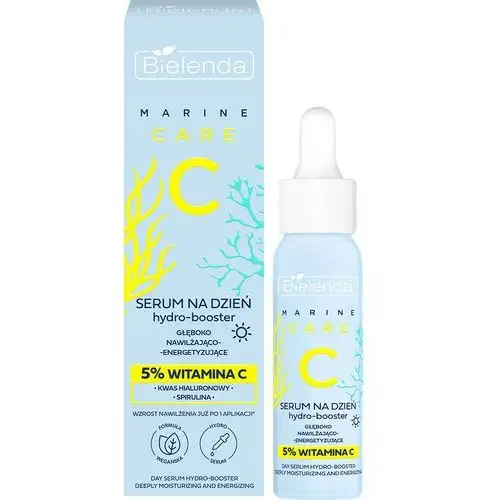 Serum hydro booster głęboko nawilżająco-energetyzujące na dzień 30ml Bielenda C MARINE CARE