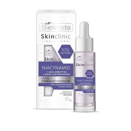 Bielenda Skin Clinic Professional Niacynamid Serum normalizująco-wygładzające na dzień i noc 30ml