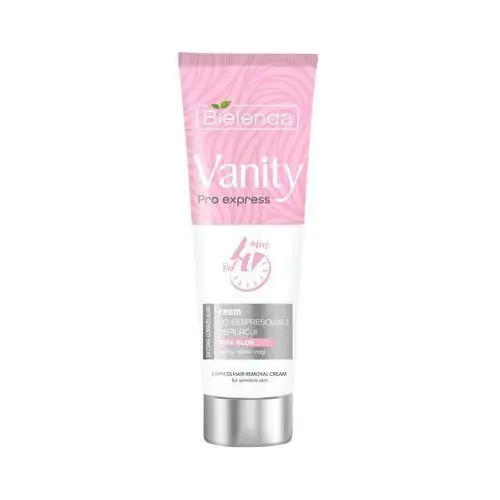 Bielenda vanity pro express krem do ekspresowej depilacji pink aloe - do skóry wrażliwej 75ml
