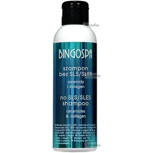 Bingospa szampon kolagen bez sls odżywia i nawilża Bingo spa