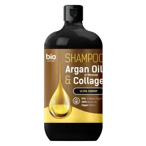 Bio naturell Szampon z marokańskim olejem arganowym i kolagenem 946 ml