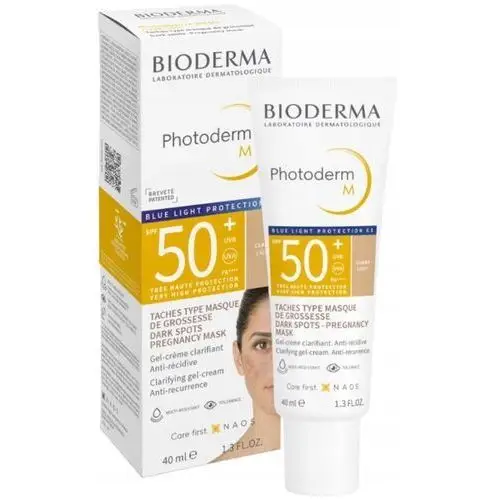 Bioderma Photoderm M SPF50 krem do twarzy na przebarwienia Jasny 40 ml