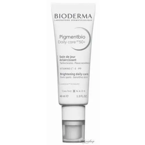 Bioderma pigmentbio daily care spf50+ krem do twarzy na dzień 40 ml dla kobiet