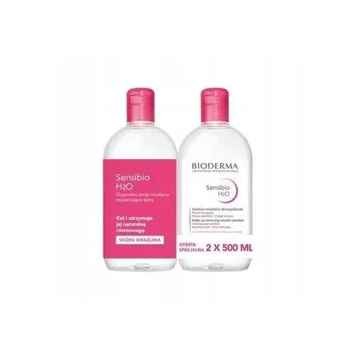 Bioderma Sensibio H2O Płyn Micelarny 2x500ml