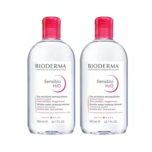 Bioderma Sensibio H2O płyn micelarny do skóry wrażliwej 2 x 500ml