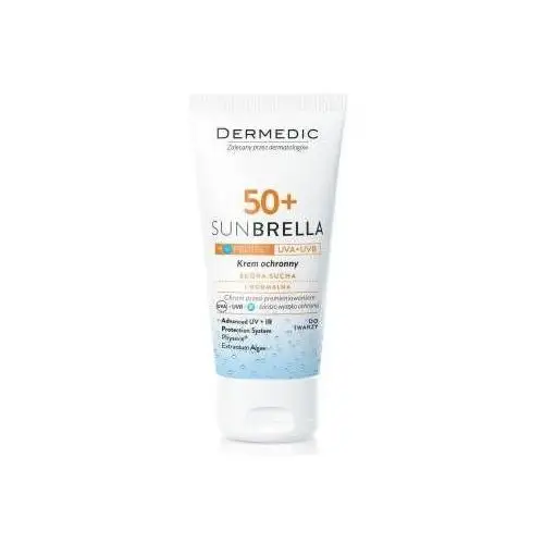 Dermedic sunbrella krem skóra tłusta i mieszana spf50+ 50g Biogened