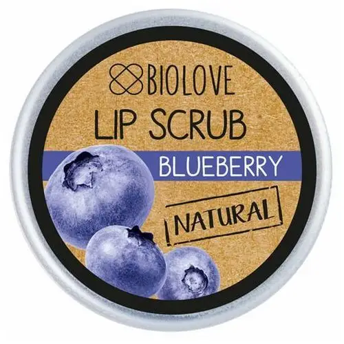 Peeling do ust Borówka 15 ml Biolove Blueberry