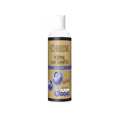 Biolove Szampon do włosów normalnych borówka 250 ml blueberry