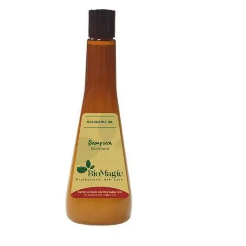 Biomagic Szampon do włosów farbowanych z olejkiem macadamia 300 ml