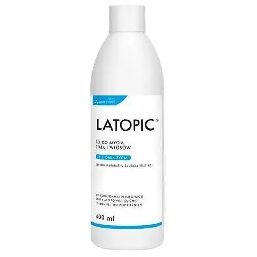 Biomed kraków Latopic żel do mycia ciała i włosów 400ml