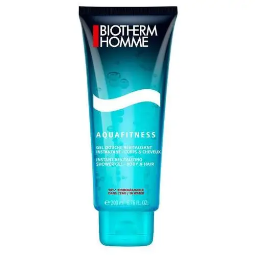 Biotherm homme aquafitness shower gel - body and hair (200 ml)