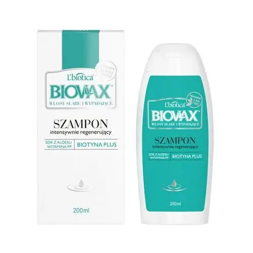 Szampon do włosów słabych i wypadających i 200 ml Biovax