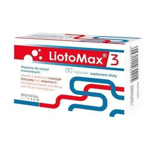 Liotomax 3 kapsułki x 30 sztuk Biovena health