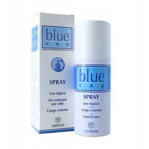 Blue Cap Spray 100ML Łuszczyca Azs Egzema Grzybica Skóry