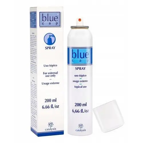 Blue Cap Spray 200ML Łuszczyca Azs Egzema Grzybica Skóry