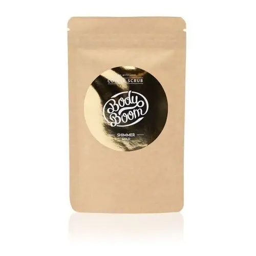 Body boom coffee scrub peeling kawowy shimmer gold 100g