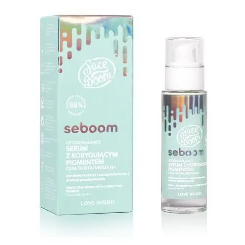 Face Boom Seboom Udoskonalające Serum z korygującym pigmentem - cera tłusta i mieszana 30ml