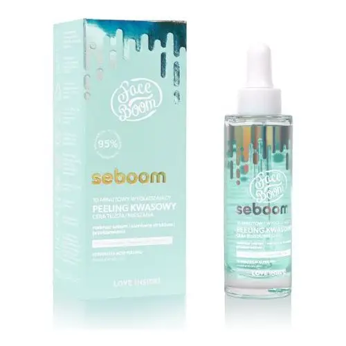 BodyBoom - FaceBoom - Seboom - Acid Peeling - Wygładzający peeling kwasowy - 30 g