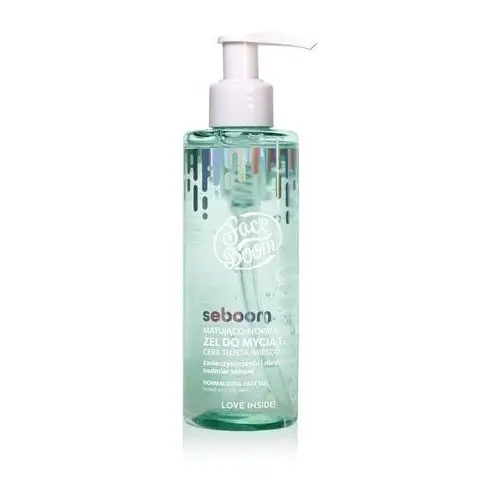 BodyBoom - FaceBoom - Seboom - Normalizing Face Wash Gel - Matująco-normalizujący żel do mycia twarzy - 200 g