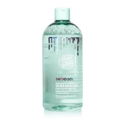 BodyBoom - FaceBoom - Seboom - Normalizing Micellar Water - Matująco-normalizująca woda micelarna - 500 ml