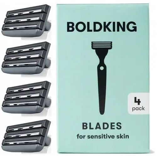 Boldking Sensitive 4 Ostrza do maszynki do golenia