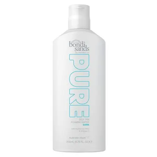 Pure self tan foaming water dark (200ml) Bondi sands