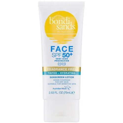 Bondi sands spf 50+ hydrating tinted face lotion (75 ml)