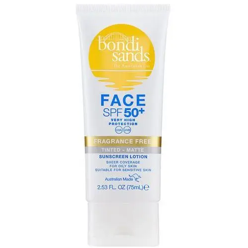 Bondi sands spf 50+ matte tinted face lotion (75 ml)