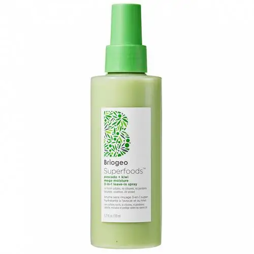 Briogeo Superfoods™ Avocado + Kiwi Mega Moisture 3-in-1 Leave-In Spray (172ml), FG6760