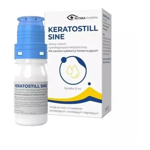 Keratostill sine krople do oczu 10ml Bruschettini