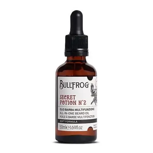 Bullfrog secret potion n°2 - olejek do brody o zapachu przypraw i bursztynu 50ml