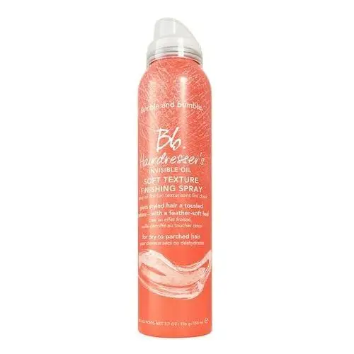 Hairdresser's invisible oil soft texture finishing spray - spray do włosów Bumble and bumble