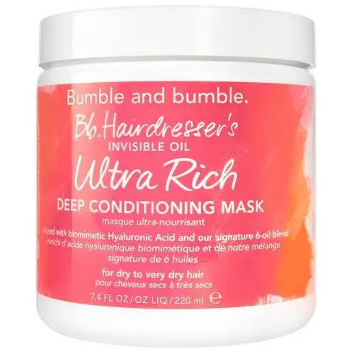 Bumble and bumble ultra rich deep conditioning mask (200 ml)