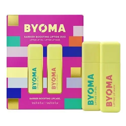 Barrier boosting liptide duo - zestaw do pielęgnacji ust Byoma