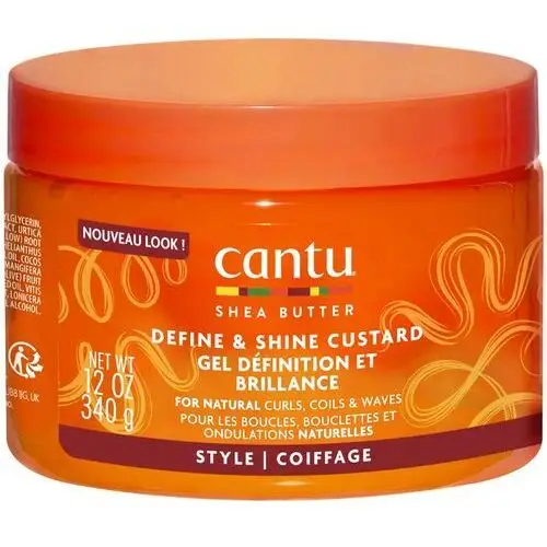 Cantu shea butter define & shine cream - definiujący krem do stylizacji włosów, 340g