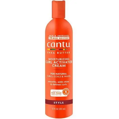 Cantu shea butter moisturizing curl activator - krem aktywujący skręt do włosów, 355ml