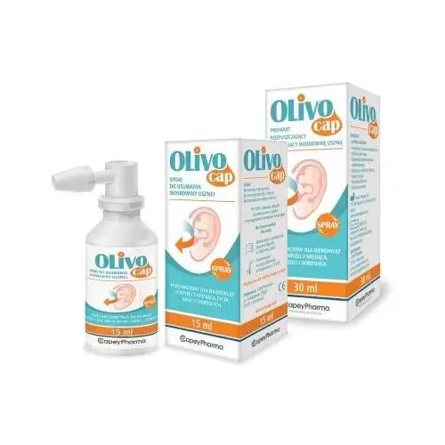 Capeypharma Olivocap spray do usuwania woskowiny 15ml