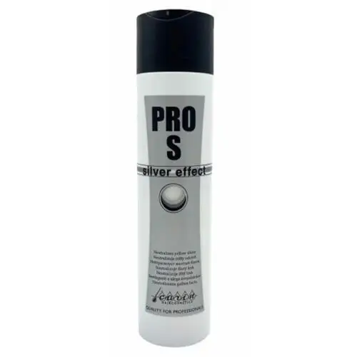 Haircosmetics pro-s silver effect shampoo szampon neutralizujący żółty odcień (250 ml) Carin