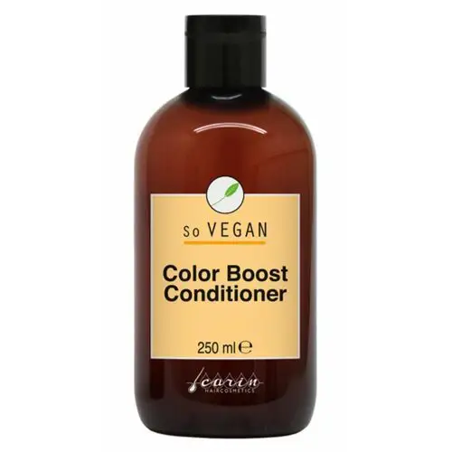 Carin haircosmetics so vegan color boost conditioner wegańska odżywka do farbowanych włosów (250 ml)