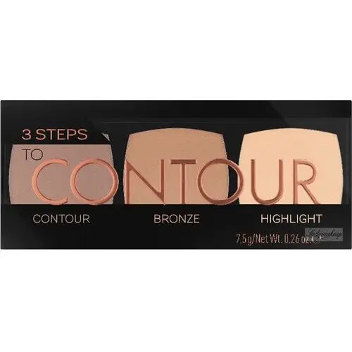 Catrice - 3 STEPS TO CONTOUR PALETTE - Paleta do konturowania twarzy - 010 Allrounder