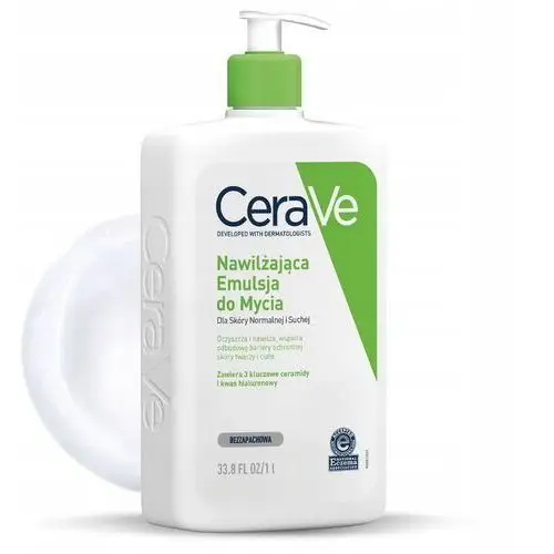 CeraVe Emulsja Nawilżająca do Mycia Dla Skóry Normalnej i Suchej 1l