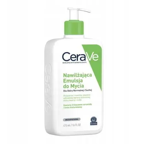 CeraVe nawilżająca emulsja do mycia dla skóry normalnej i suchej 473 ml