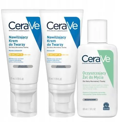 CeraVe Nawilżający Krem do Twarzy Spf 50 52ml Krem do Twarzy Spf 30 52ml